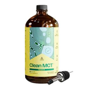 LevelUp Clean MCT Oil - Pure C8 Energy Boost