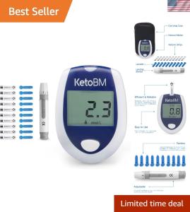 Ultimate Keto Kit: Meter, Strips, & Lancing Device