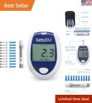 Ultimate Keto Kit: Meter, Strips, & Lancing Device