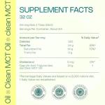 LevelUp Clean MCT Oil - Pure C8 Energy Boost