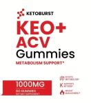 Keto Burst ACV Gummies for Metabolism Support 60CT