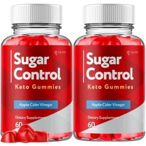 Sugar Control Keto Gummies - 2 Pack (120 Count)