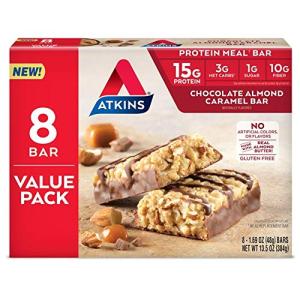 Atkins Chocolate Almond Caramel Keto Protein Bars