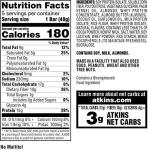 Atkins Chocolate Almond Caramel Keto Protein Bars