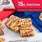 Atkins Chocolate Almond Caramel Keto Protein Bars
