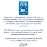 Konsyl Psyllium Fiber Powder - 19oz, Keto-Friendly