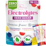 Keto-Friendly Electrolytes Powder Packets - 16 Count