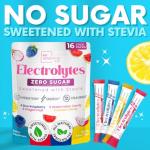 Keto-Friendly Electrolytes Powder Packets - 16 Count