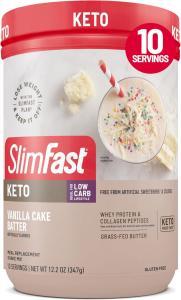Vanilla Cake Batter Keto Meal Replacement Powder