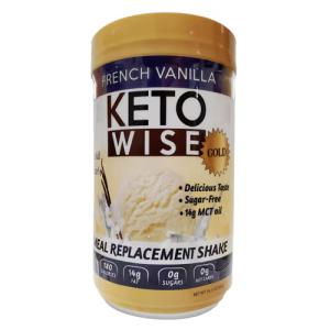 Keto Wise French Vanilla Meal Replacement Shakes