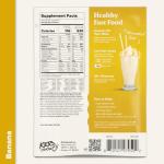 Keto Chow Banana Meal Replacement Shake Powder