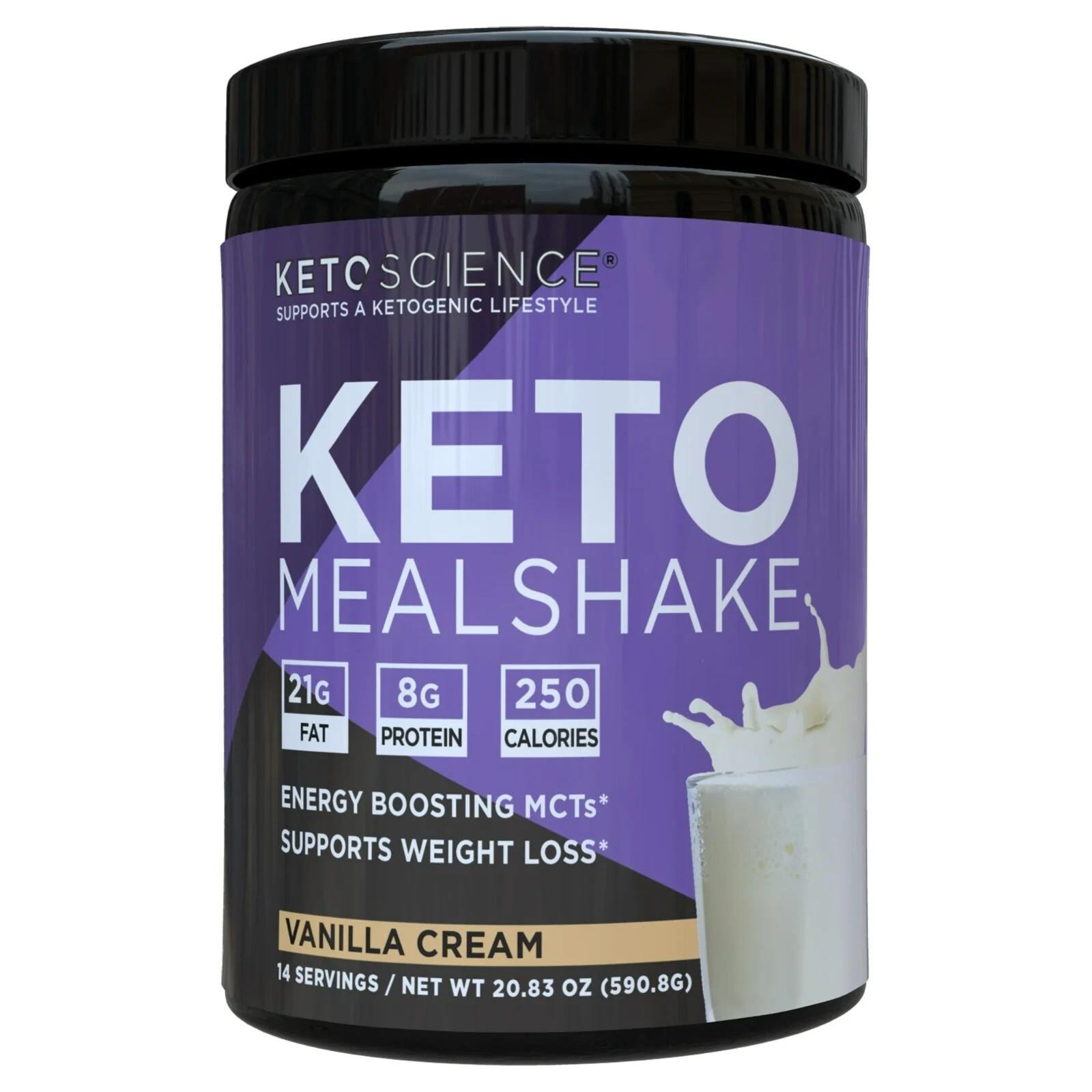 Keto Science Chocolate Cream Meal Shake 20.49 Oz
