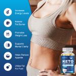Keto BHB 15000mg Fat Burner Capsules 60ct