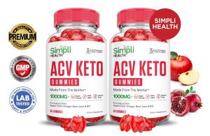 Simpli Health Keto ACV Gummies 1000MG, 120 Count