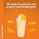 Keto Chow Orange Cream Meal Replacement Shake