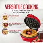 OVENTE Mini Waffle Maker for Keto Chaffles