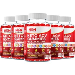 Nutri Nation Keto ACV Gummies - Buy 3, Get 2 Free