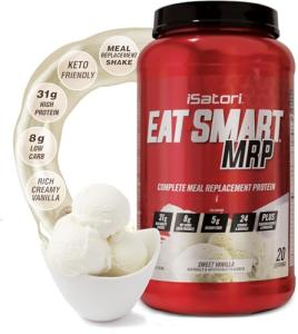 iSatori Eat Smart Keto High Protein Shake, Vanilla