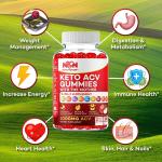 Nutri Nation Keto ACV Gummies - Buy 3, Get 2 Free