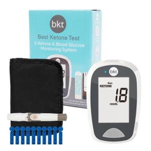 Dual Blood Ketone and Glucose Test Meter