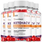 Rapid Ripped Keto ACV Gummies - Max Strength 5 Pack