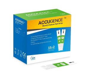 Keto Blood Ketone Test Kit with 30 Strips