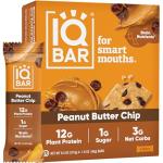 IQBAR Peanut Butter Chip Keto Protein Bars - 4 Count
