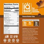 IQBAR Peanut Butter Chip Keto Protein Bars - 4 Count