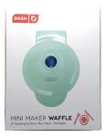 Dash Mini Waffle Iron with Keto Chaffle Recipe Book