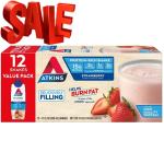 Atkins Strawberry Protein Shake - Keto Friendly 12 Ct