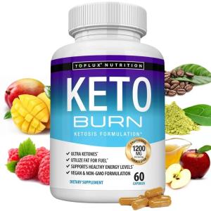 Toplux Keto Burn Pills for Weight Loss 1200 Mg