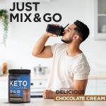 Chocolate Keto Shake Powder with MCT Oil