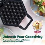 Keto Bubble Waffle Maker for Delicious Chaffles