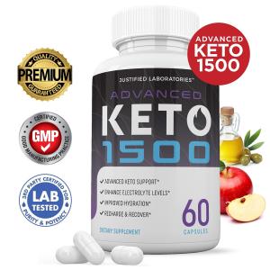 Advanced Keto 1500 ACV Pills - 60 Capsules
