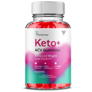 True Keto Fusion ACV Gummies, 60 Count