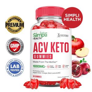 Simpli Health 1000MG Apple Cider Vinegar Keto Gummies
