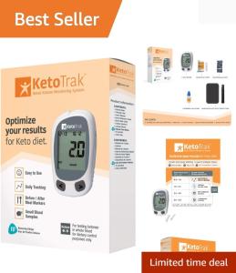 Keto Blood Ketone Testing Kit with Strips