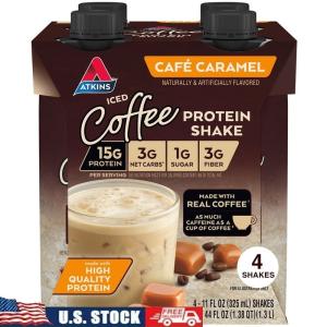 Café Caramel High-Protein Keto Shake 4 Pack