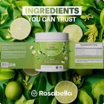Rosabella Lemon Lime Keto Electrolyte Drink Mix