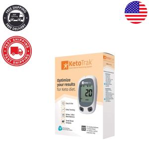 Blood Ketone Testing Kit with Lancing Device