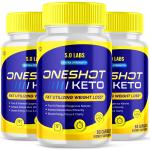 One Shot Keto Weight Loss Capsules - 3 Pack