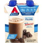 Atkins Dark Chocolate Protein Shake, Keto-Friendly