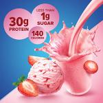 Keto-Friendly Strawberry Protein Shake, 30g Protein, 12 Pack