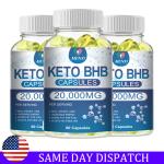 Keto BHB Fat Burner Pills - 2,000mg Ketones
