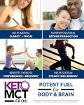 LifeSense C8 MCT Oil - Keto Fuel, 32 oz