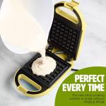 Nonstick Mini Waffle Maker for Quick, Tasty Treats