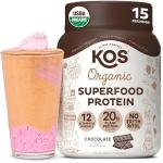 KOS Organic Chocolate Plant-Based Protein Powder