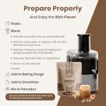 UpNourish Vegan Peanut Butter Protein Powder 21g