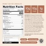 Peanut Butter Chocolate Keto Prebiotic Protein Bars