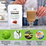 Keto Collagen Protein Powder with MCT Oil - Salted Caramel